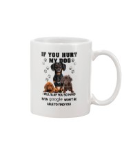 If You Hurt My Dachshund Mug tile