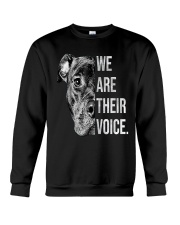 Pitbull We are Their Voice Crewneck Sweatshirt tile