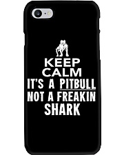 Pitbull Its Not Shark Phone Case thumbnail
