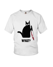 Cat What Hall Youth T-Shirt thumbnail