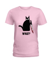 Cat What Hall Ladies T-Shirt thumbnail