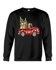 Golden Retriever Christmas Car Crewneck Sweatshirt front