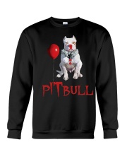 Pitbull Halloween Crewneck Sweatshirt thumbnail