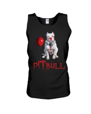 Pitbull Halloween Unisex Tank thumbnail
