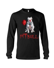 Pitbull Halloween Long Sleeve Tee thumbnail