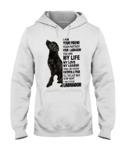 Labrador Friend Partner Hooded Sweatshirt tile