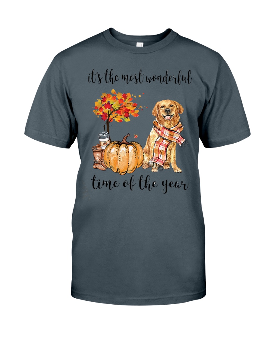 Wonderful Time - Golden Retriever Classic T-Shirt