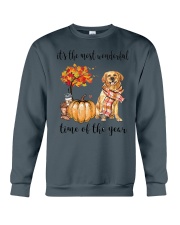 Wonderful Time - Golden Retriever Crewneck Sweatshirt thumbnail
