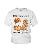 Wonderful Time - Golden Retriever Youth T-Shirt thumbnail