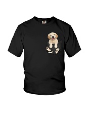 Golden Retriever Pocket Youth T-Shirt thumbnail