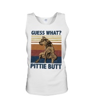 Guess What Pittie Butt Unisex Tank tile