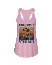 Guess What Pittie Butt Ladies Flowy Tank tile