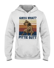 Guess What Pittie Butt Hooded Sweatshirt tile