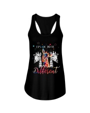Giraffes Different Ladies Flowy Tank thumbnail