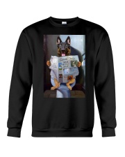 german shepherd canine daily Crewneck Sweatshirt thumbnail