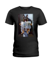 german shepherd canine daily Ladies T-Shirt thumbnail