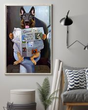 german shepherd canine daily 11x17 Poster lifestyle-poster-1