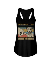 Pitbull Dad Ladies Flowy Tank thumbnail
