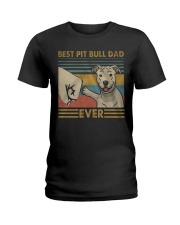 Pitbull Dad Ladies T-Shirt thumbnail