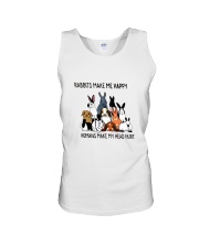 Rabbit Make Me Happy Unisex Tank thumbnail