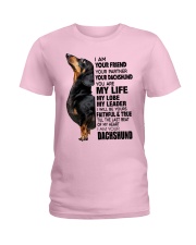Dachshund Friend Ladies T-Shirt tile