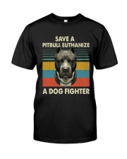 Save Pitbull Classic T-Shirt front