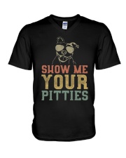 Show Me Your Pitties V-Neck T-Shirt thumbnail