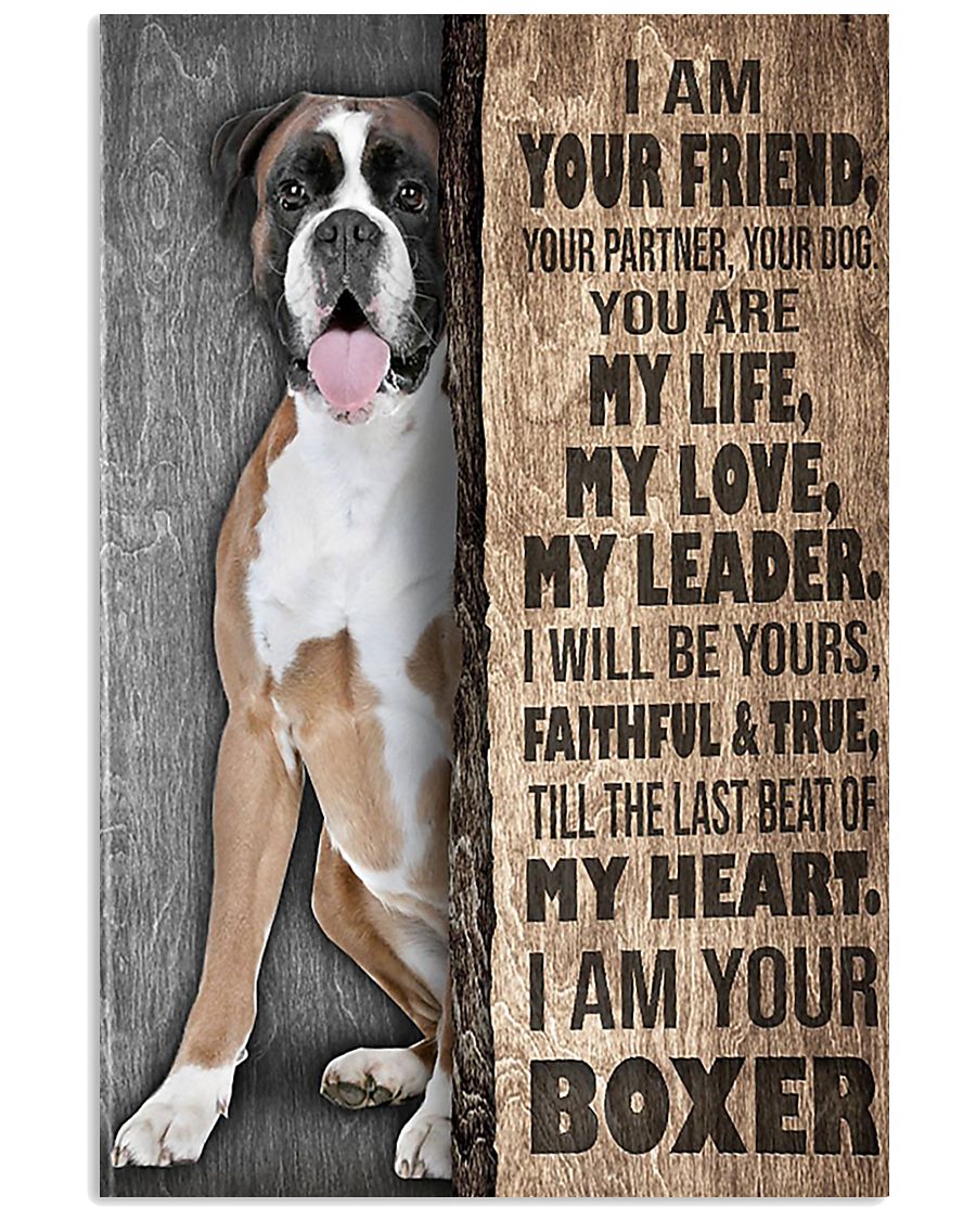 Boxer Your Friend Poster 11x17 Poster