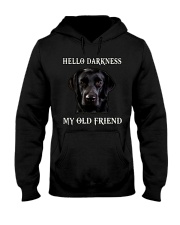 Labrador Hello Darkness My Old Friend Hooded Sweatshirt thumbnail