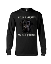Labrador Hello Darkness My Old Friend Long Sleeve Tee thumbnail