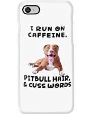 I Run on Caffeine Pitbull Phone Case thumbnail