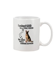 German Shepherd Asked God Mug tile