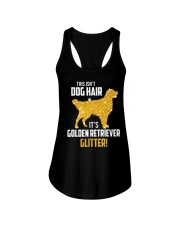 Golden Retriever Glitter Ladies Flowy Tank thumbnail