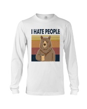 Bear I Hate People Long Sleeve Tee tile