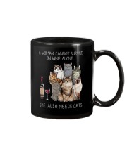 A woman Need Cats Mug thumbnail