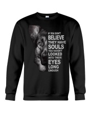 German Shepherd Believe Crewneck Sweatshirt thumbnail