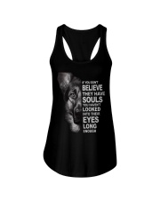 German Shepherd Believe Ladies Flowy Tank thumbnail