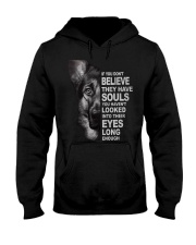 German Shepherd Believe Hooded Sweatshirt thumbnail