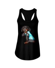 Dachshund Mom Ladies Flowy Tank thumbnail