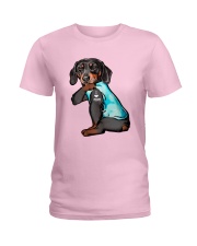 Dachshund Mom Ladies T-Shirt thumbnail