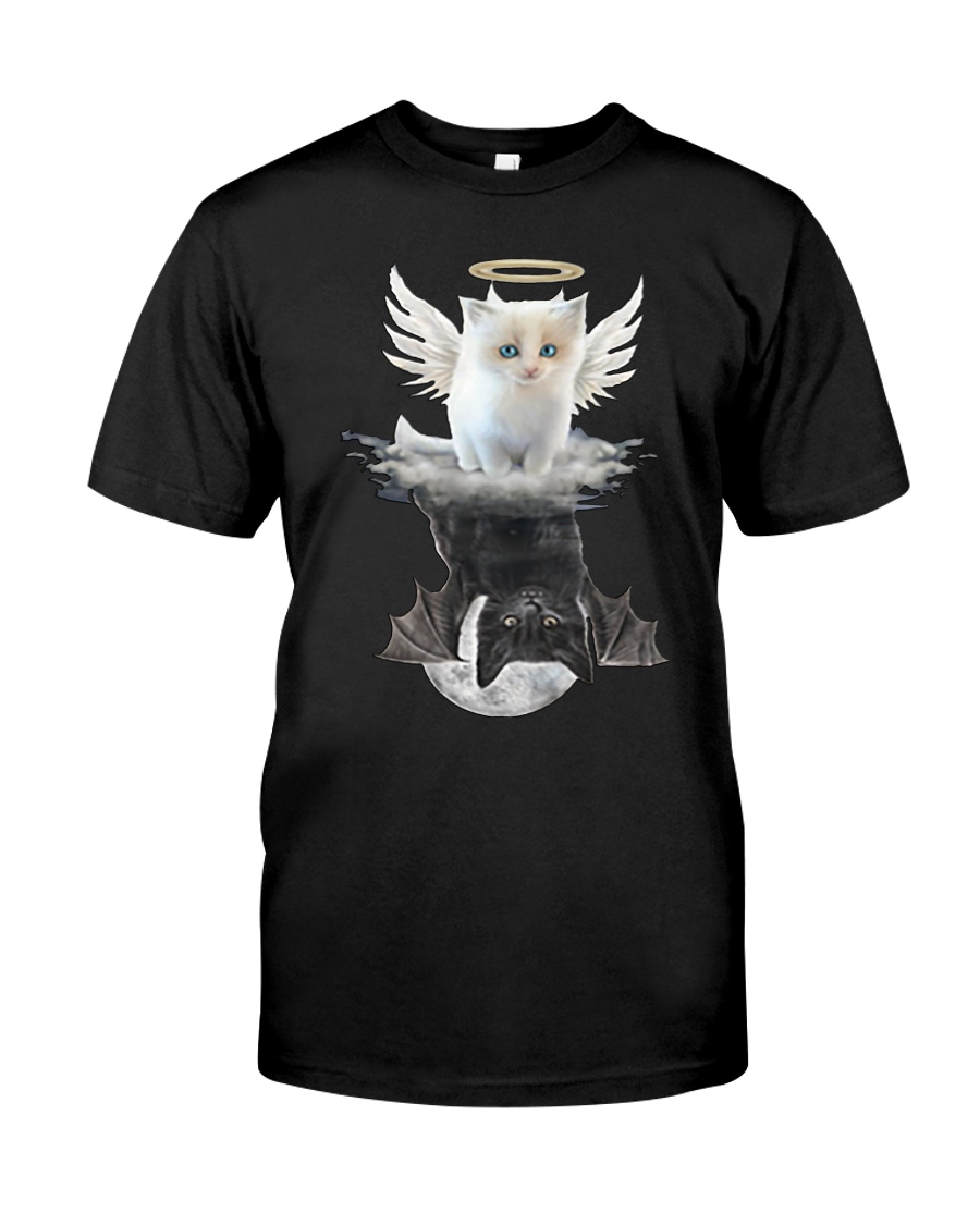 Cat ANGEL And DEVIL Classic T-Shirt