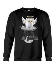 Cat ANGEL And DEVIL Crewneck Sweatshirt thumbnail