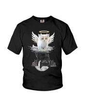 Cat ANGEL And DEVIL Youth T-Shirt thumbnail