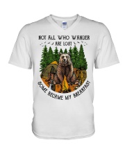 Bear Not all wander V-Neck T-Shirt thumbnail
