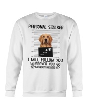 Golden Retriever Stalker Crewneck Sweatshirt thumbnail
