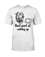 Rottweiler Best Part Classic T-Shirt front