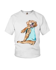 Golden Retriever Dad Youth T-Shirt tile