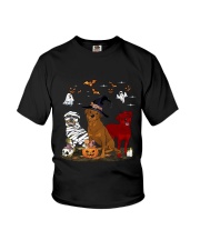 Rottweiler Halloween is Coming Youth T-Shirt thumbnail
