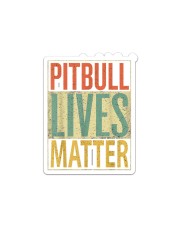 Pitbull Livers Matter Sticker tile