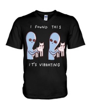 Cats Vibrating Limited Edition V-Neck T-Shirt thumbnail
